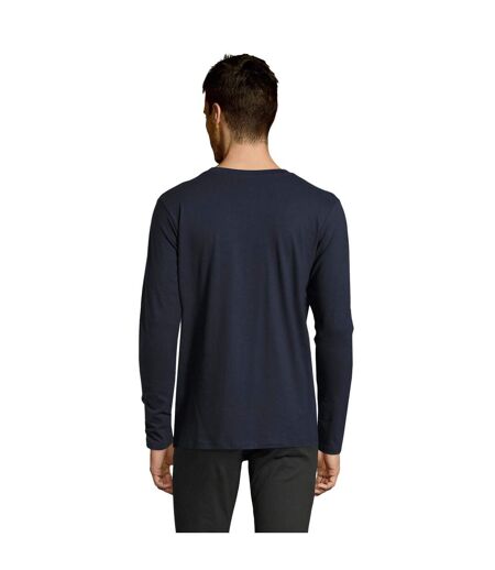 T-shirt Imperial Homme Bleu Marine Français SOLS