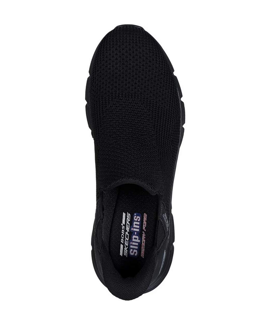 Mens bobs b flex resilient trainers black Skechers-4