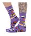 Pack Of 6  Unisex Adult Sushi Socks  Multicoloured Floso-3