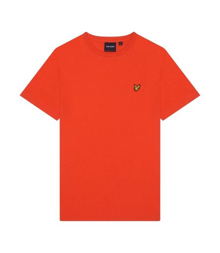 T-shirt Style Uni Homme Orange Lyle & Scott