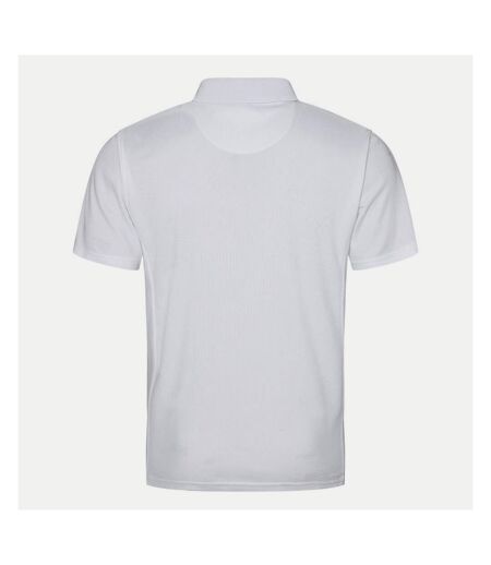 Polo supercool homme blanc Awdis