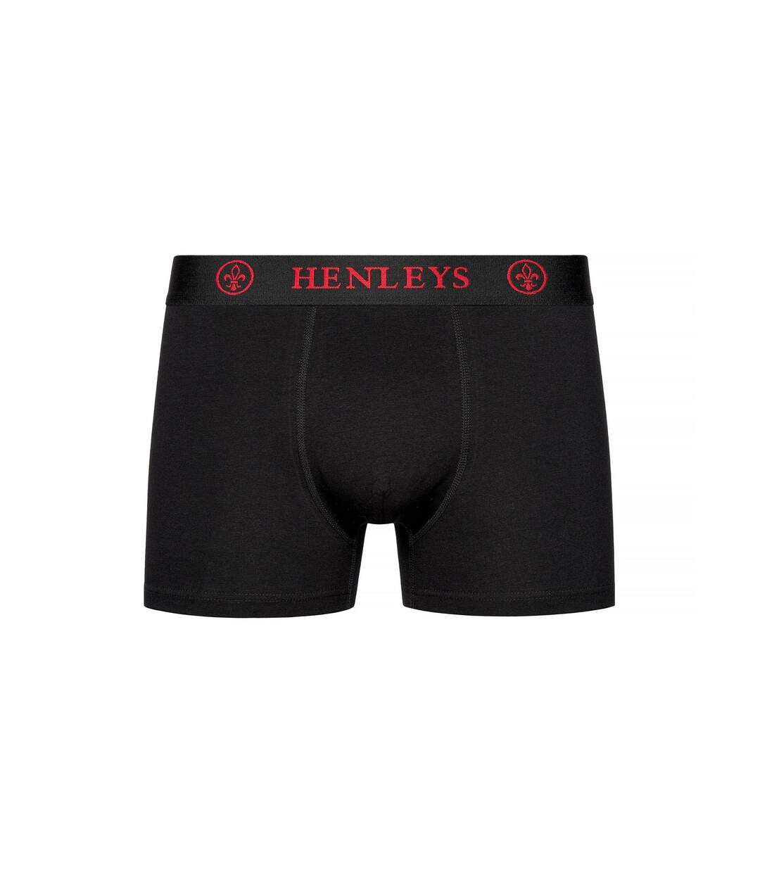 Boxers trilock homme noir Henleys-3