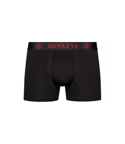 Boxers trilock homme noir Henleys Henleys