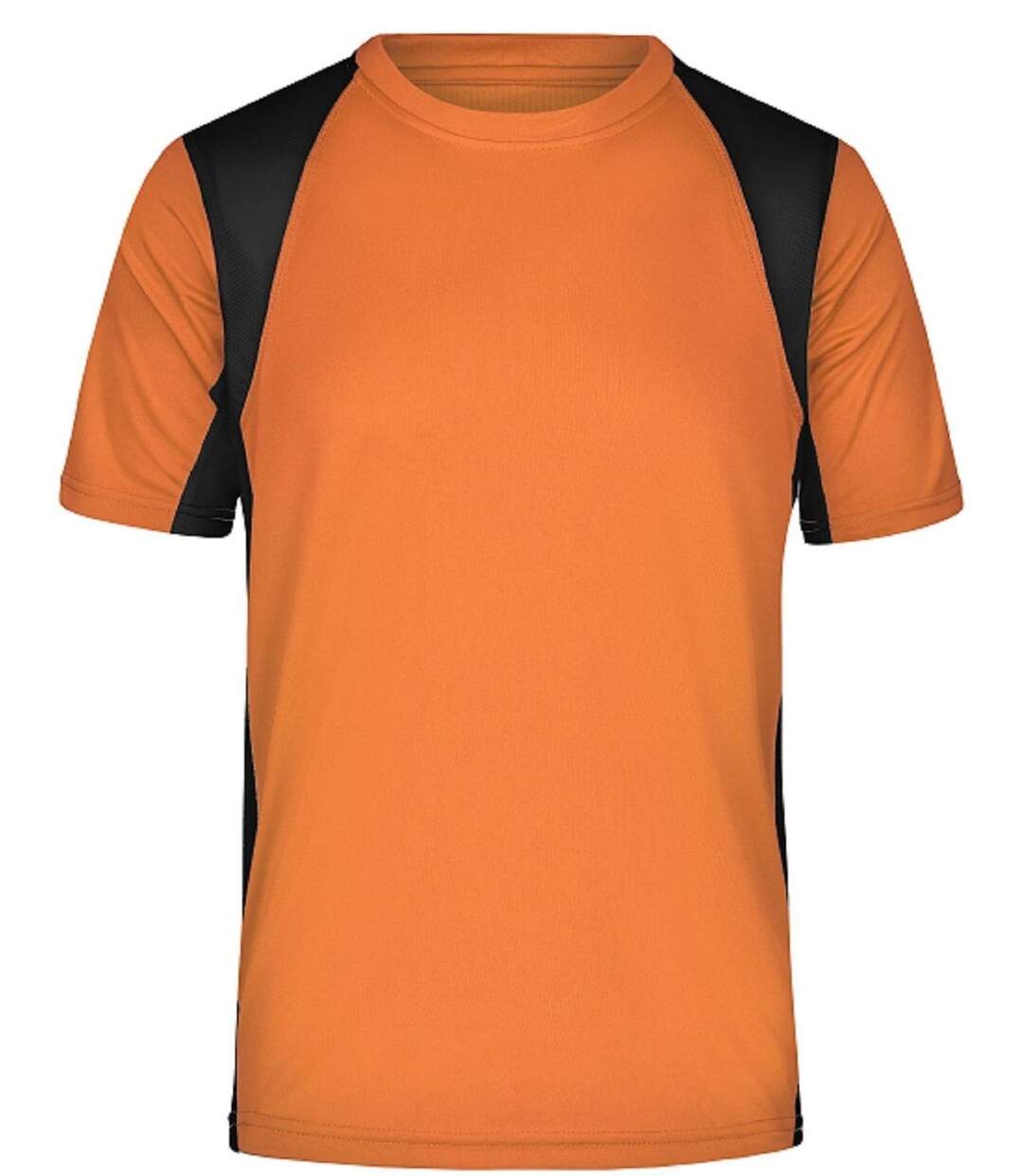 t-shirt running respirant JN306 - orange - HOMME