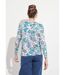 T-shirt manches longues imprimé pastel-2