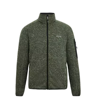 Mens Newhill Marl Full Zip Fleece Jacket Light Sage Regatta