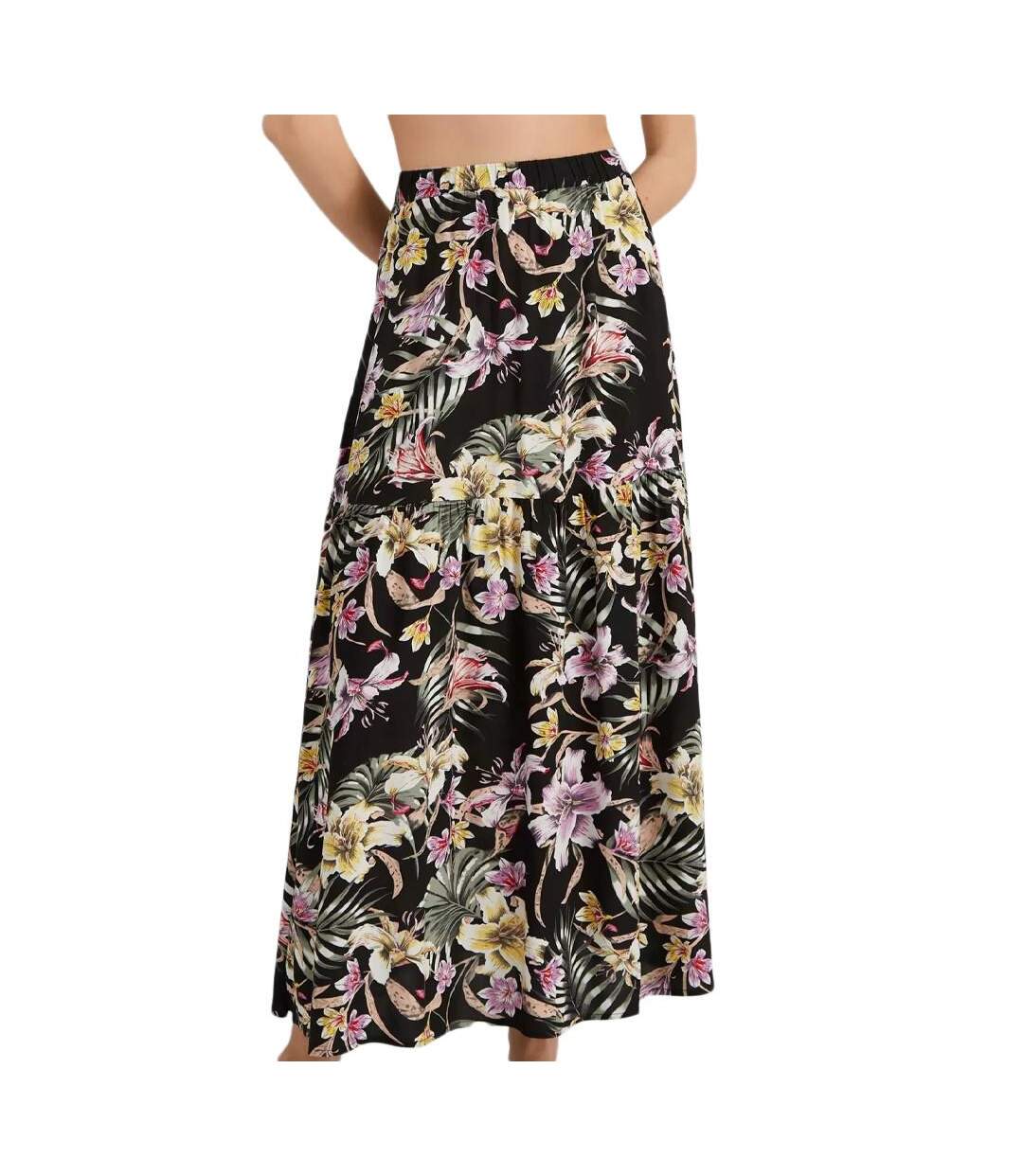 Jupe Noire à Motifs Femme O'Neill Flower Skirt - S-1