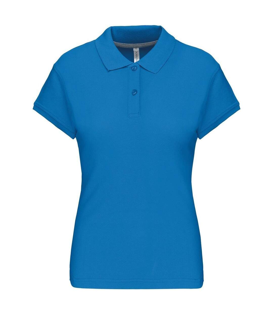 Polo manches courtes - Femme - K242 - bleu tropical