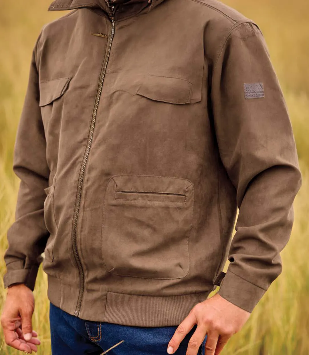 Le Blouson Suédine Doublé Polaire-2