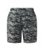 Short De Bain Motif/style Camouflage Homme Gris Pretty Boy Ugly World-2