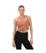 Womens/ladies Collective Power Aeroready Frill Crop Top Grey Adidas-4