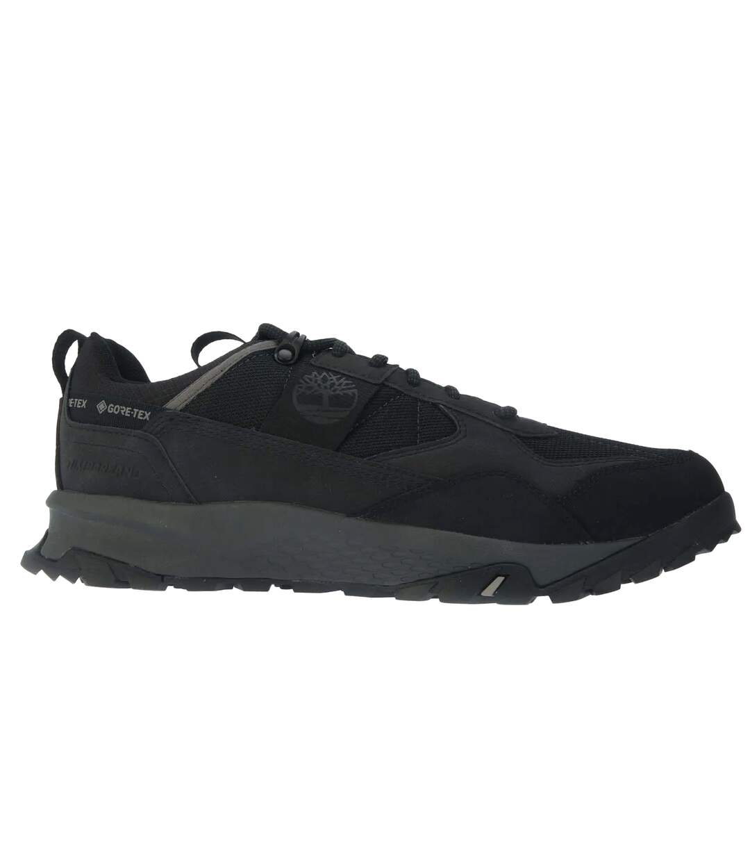 Mens Lincoln Peak Leather Gore-tex Hiking Shoes Black Timberland-3