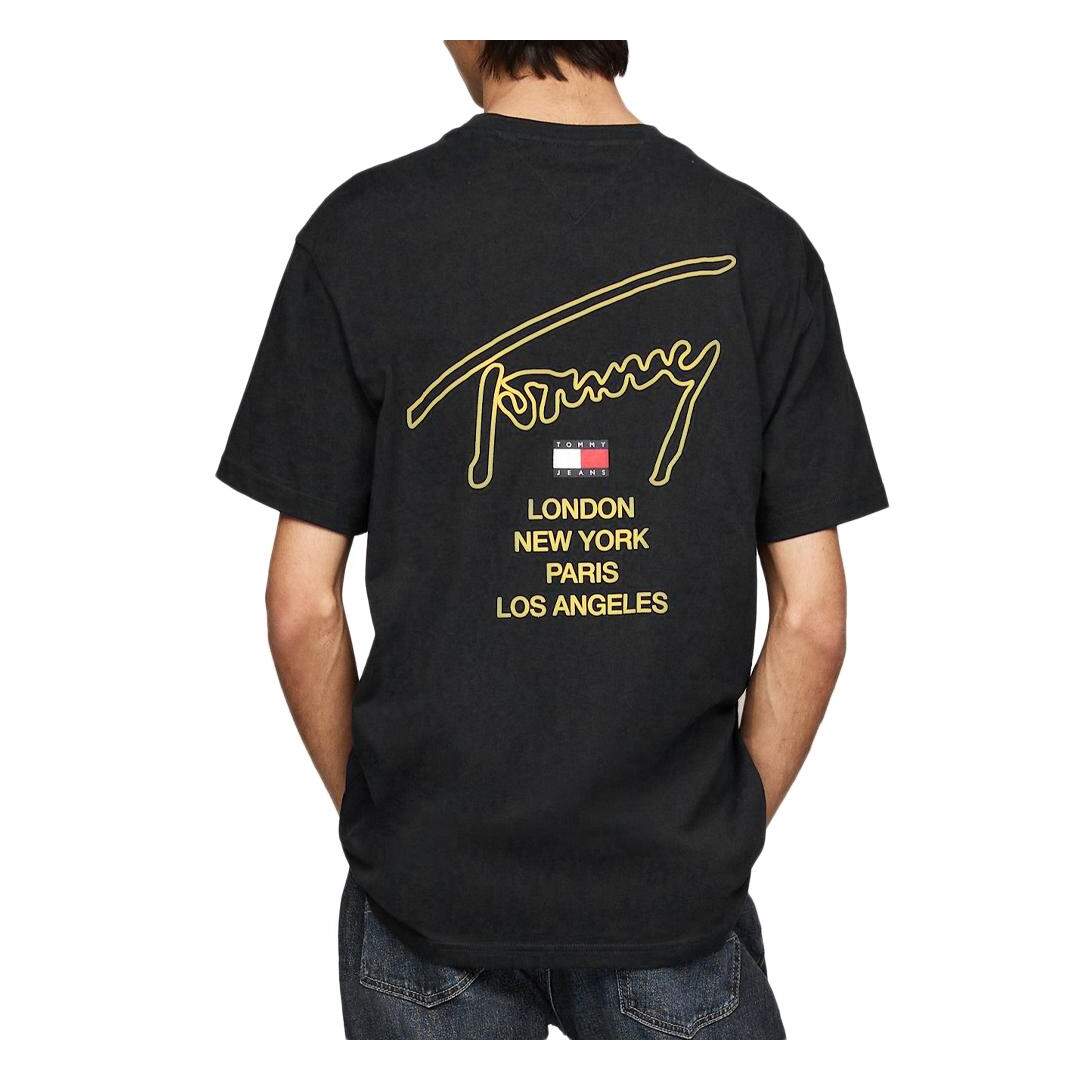 T-shirt Noir Homme Tommy Hilfiger City - 3XL-2