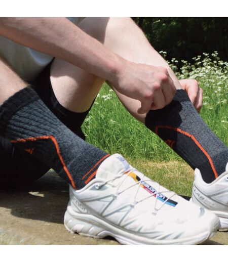 4 Paires Chaussettes de Randonnée Homme Rembourré