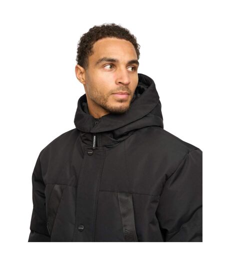 Mens Traction Bomber Jacket Black Henleys