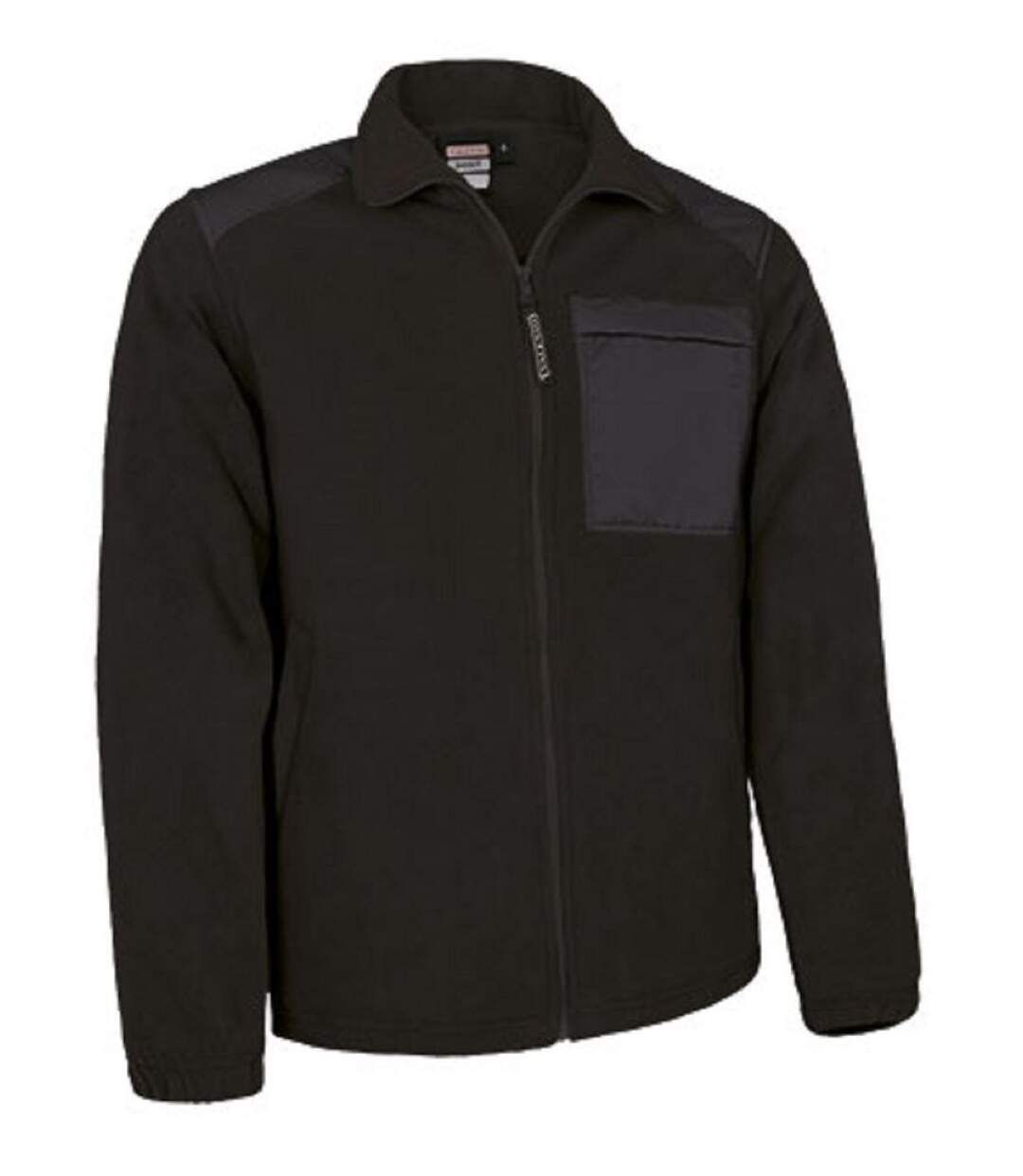 Veste polaire zippée - Homme - REF BASSET - noir