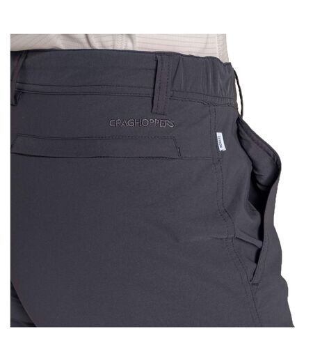 Pantalon Long À Poches Et Taille Mi-haute Semi-élastiquée Rif Femme Anthracite Craghoppers
