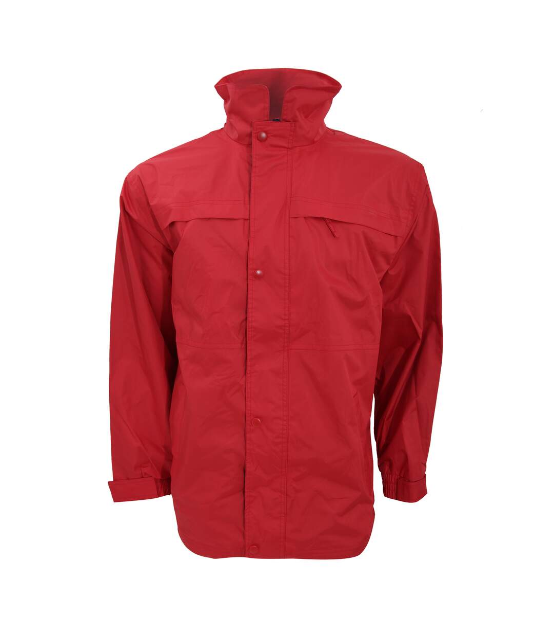 Result Mens Mid-Weight Multi-Function Waterproof Windproof Jacket (Red/Navy) - UTBC929-1