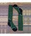 1 Pack Mens Merino Wool Long Knee High Green Socks-3