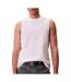 Débardeur blanc homme calvin klein jeans 30s-1