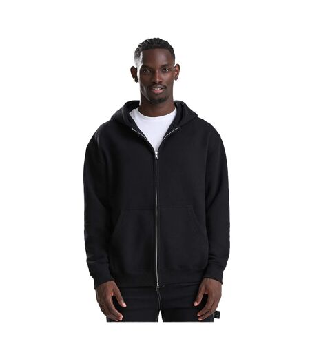 Unisex Adult Vision Heavyweight Hoodie Deep Black Awdis