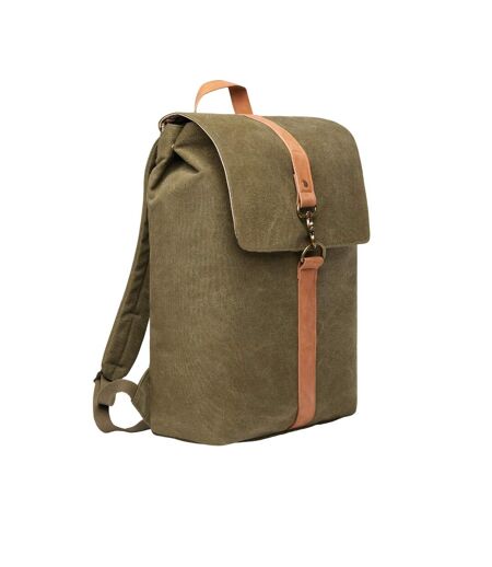 Bosler recycled canvas 17l backpack one size green Vinga