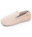 Isotoner Chaussons Charentaises femme microvelours semelle ergonomique, mousse à mémoire forme-1