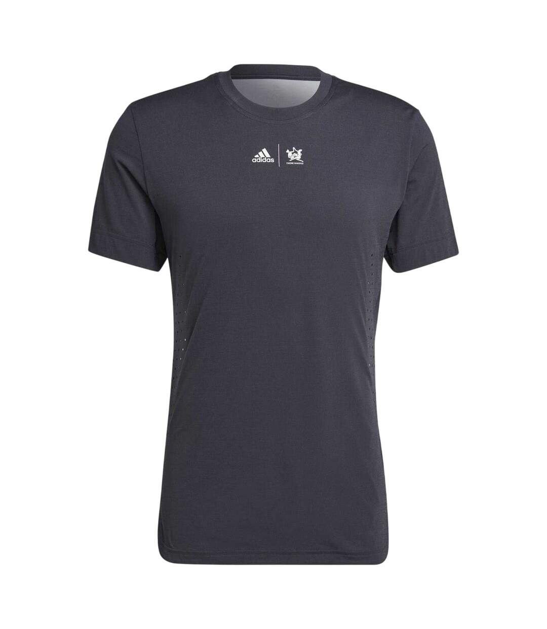 T-shirt Tennis Motif/style New York Homme Gris Adidas-2