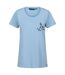 Regatta Womens/Ladies Filandra VII By The Sea Anchor T-Shirt (Powder Blue) - UTRG9024