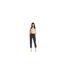 Pantalon De Survêtement Motif/style Monogramme Femme Noir Adidas-1