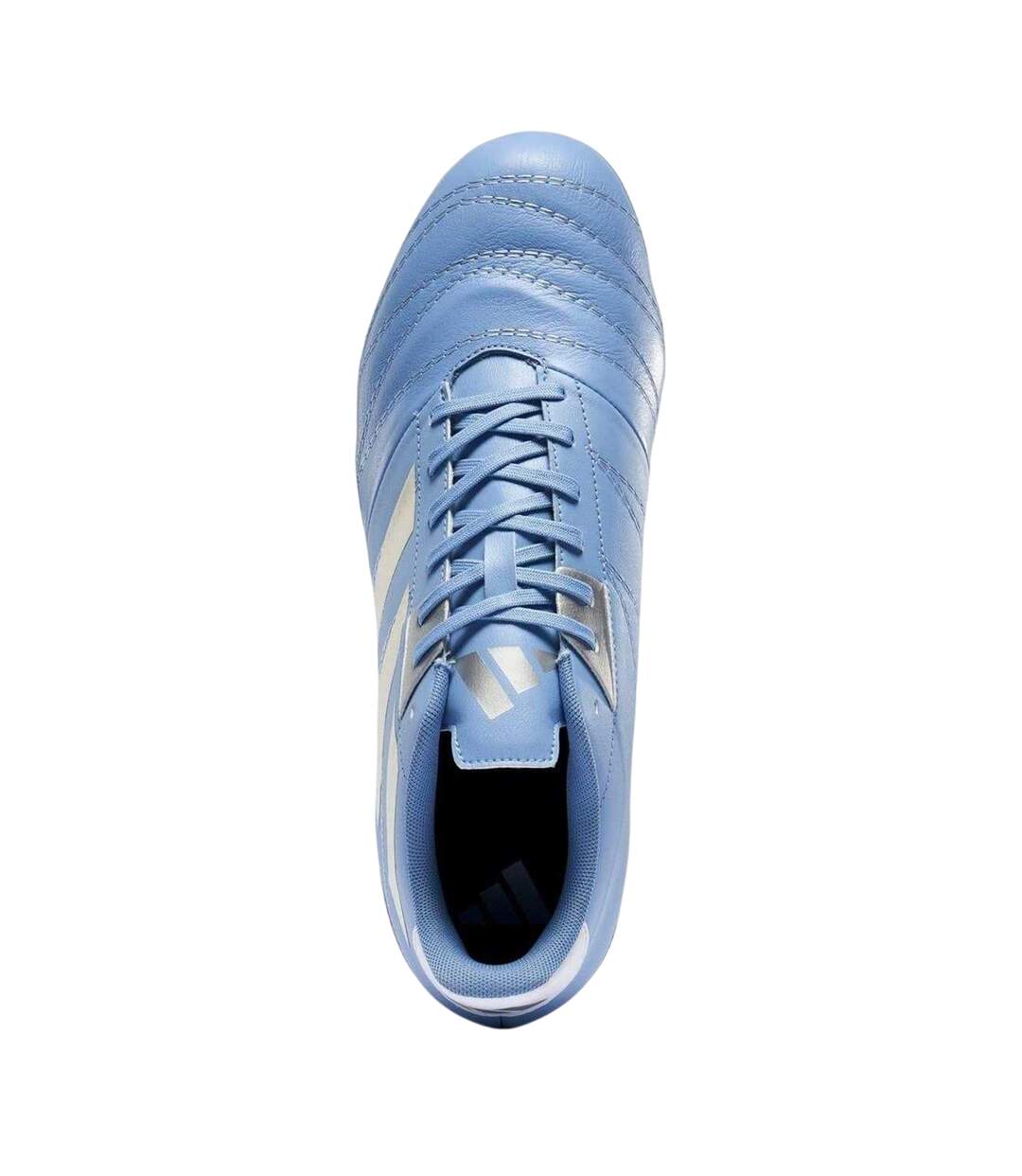 Mens Elite Soft Ground Rugby Boots Blue White Gold Adidas-4