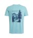 Mens Lucent Ii Valley Back Print Short-sleeved T-shirt Saltpool Craghoppers-3