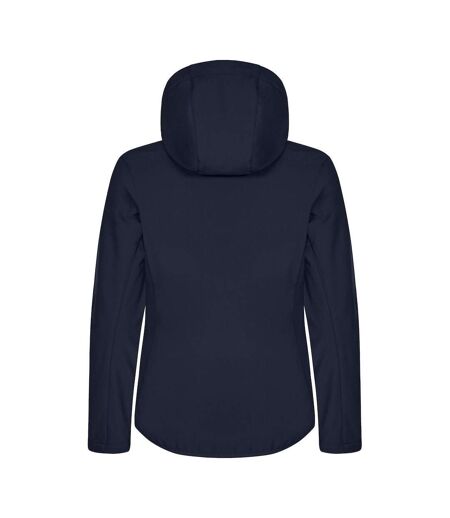 Veste Softshell Classic Femme Bleu Marine Foncé Clique
