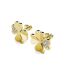 Boucles d'oreilles Clover Petal, Cristal d'Autriche-4