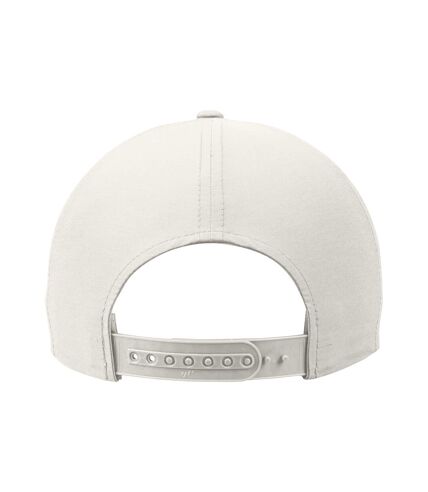 Casquette ajustable flexfit adulte blanc cassé Yupoong