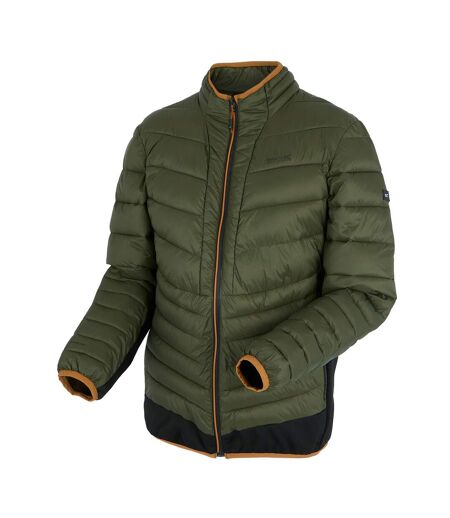 Veste Hybride Leedre Homme Vert Kaki Foncé Noir Regatta