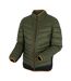 Veste Hybride Leedre Homme Vert Kaki Foncé Noir Regatta-4