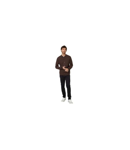 Chemise À Boutons Homme Marron Threadbare
