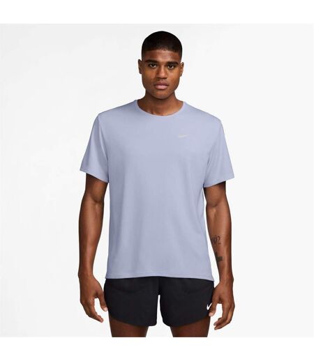 T-shirt Motif/style Swoosh Miler Homme Lavande Nike