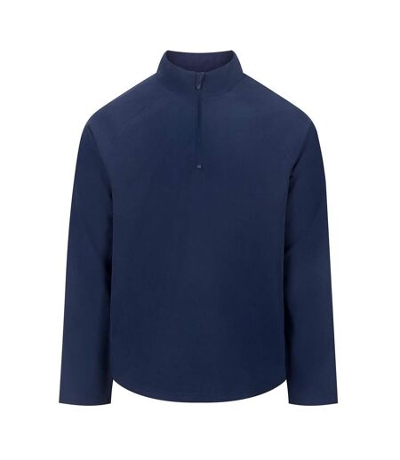 Unisex Adult Technical Quarter Zip Track Top Navy Tombo