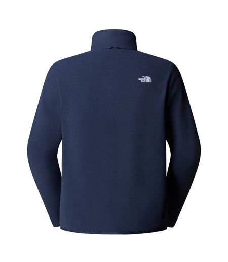 Mens Glacier Fleece Jacket Navy The North Face