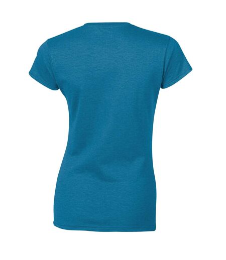 Gildan - T-shirt - Femme (Saphir chiné) - UTRW9947