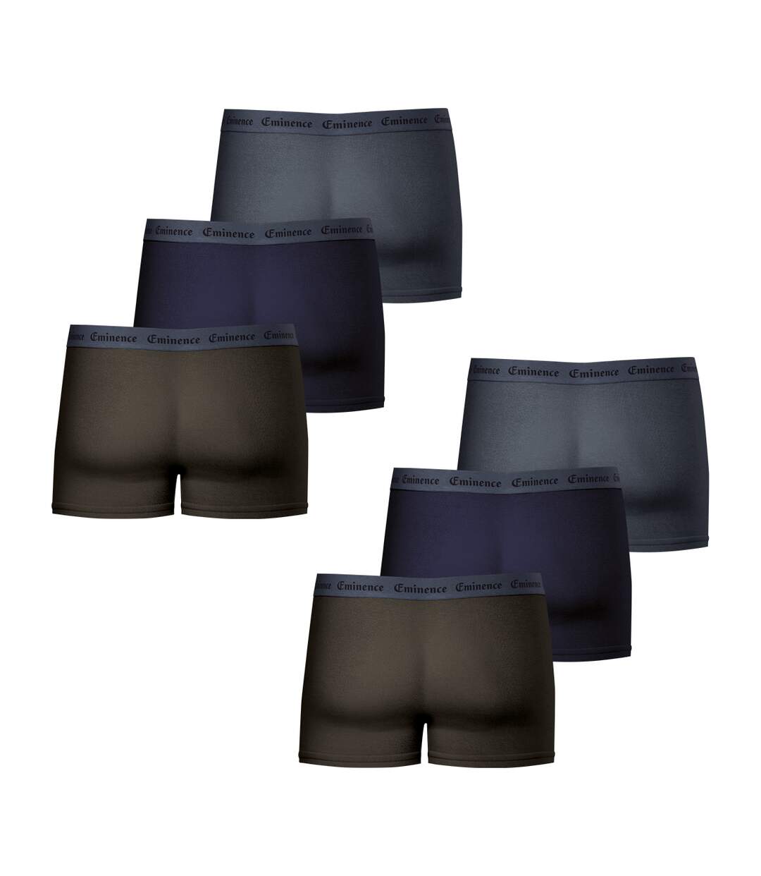 Lot de 6 boxers homme Allure Eminence-3