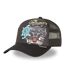Casquette trucker imprimée avec filet Chained Wolf Rock'n Free Life-1