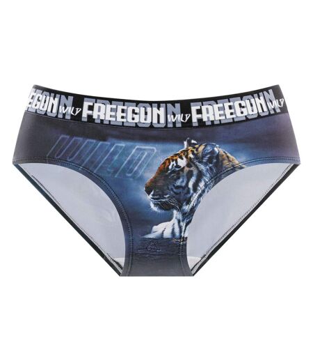 Lot de 4 culottes Femme Wild Animals Freegun