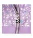 Womens/ladies Floral Base Layer Top Purple Island Green-3