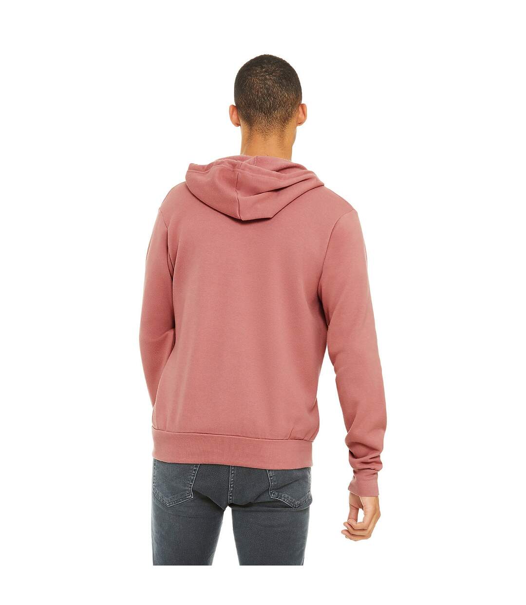 Sweat capuche unisexe mauve Bella + Canvas