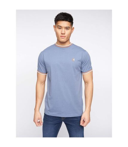 T-shirt ordale homme bleu denim Crosshatch Crosshatch