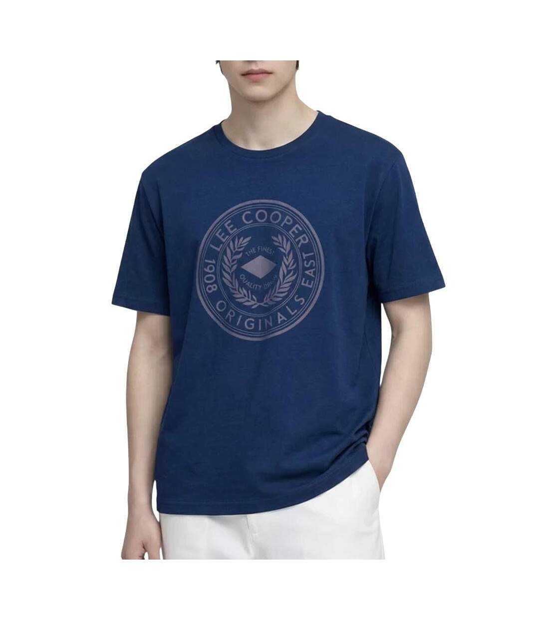 T-Shirt marine homme lee cooper glc2041-1