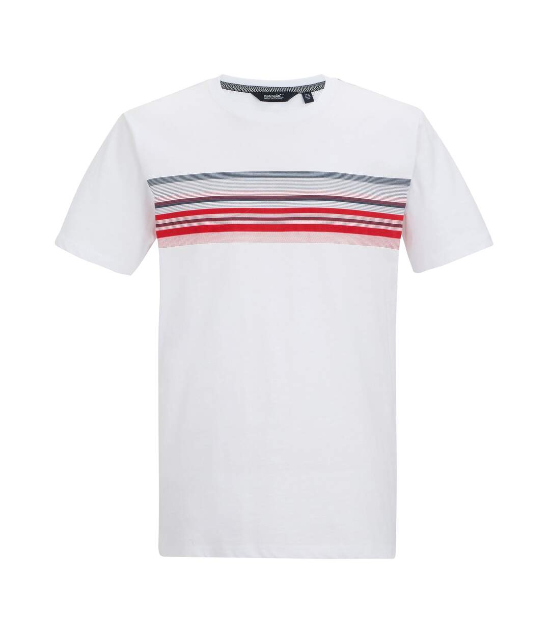 Mens Rendro T-shirt White Regatta-2